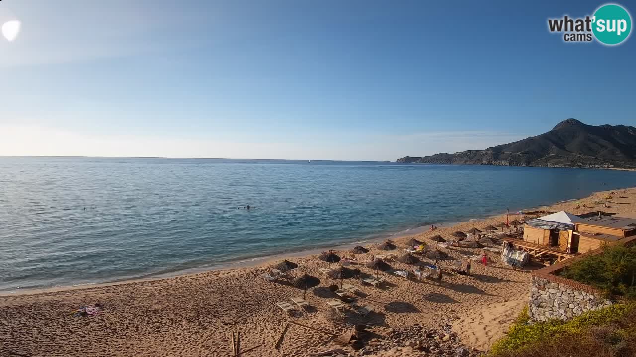 Webcam Sardinien | Buggerru San Nicolò Strand