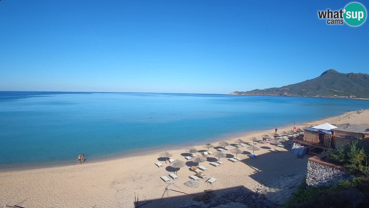 Web kamera Sardinija | Buggerru plaža San Nicolò
