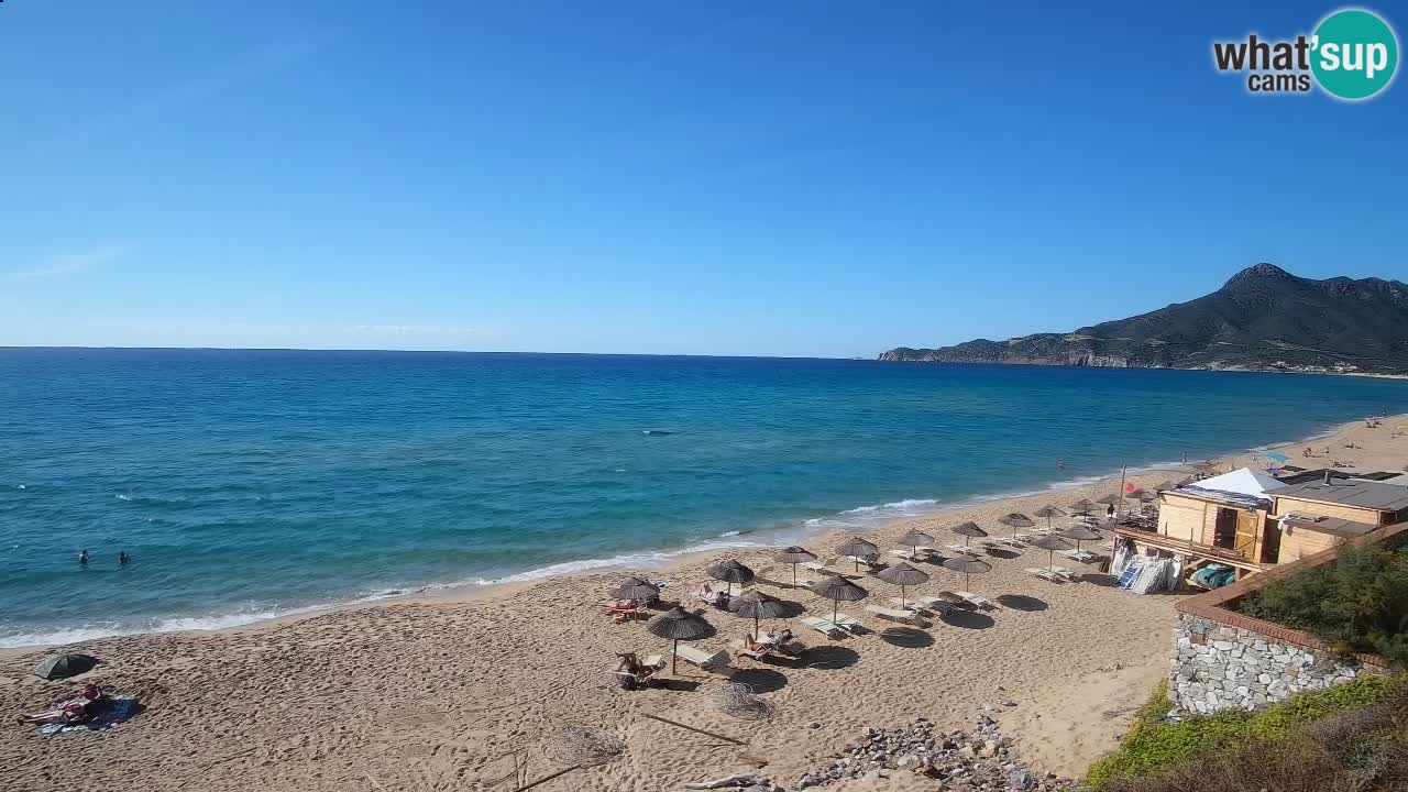 Web kamera Sardinija | Buggerru plaža San Nicolò