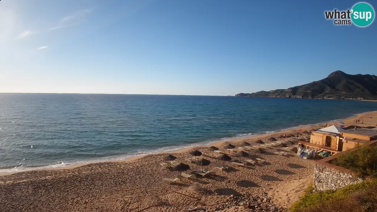 Web kamera Sardinija | Buggerru plaža San Nicolò