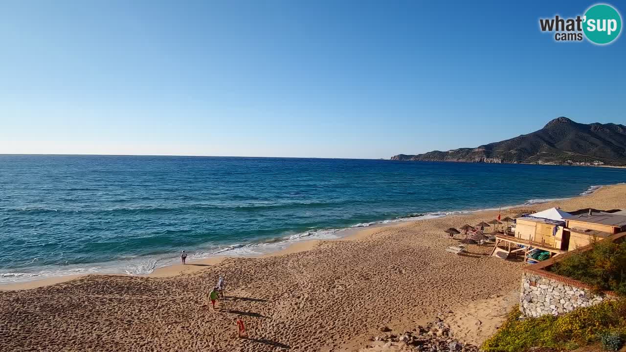 Webcam Cerdeña | Buggerru Playa San Nicolò