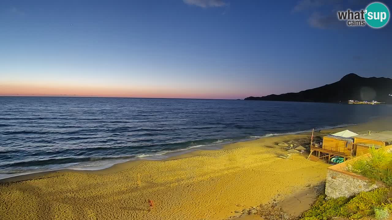 Spiaggia San Nicolò Buggerru webcam | Sardegna