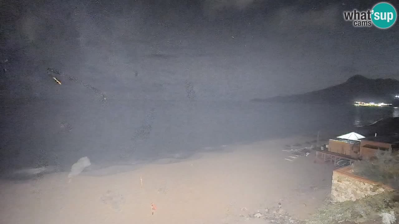 Spiaggia San Nicolò Buggerru webcam | Sardegna