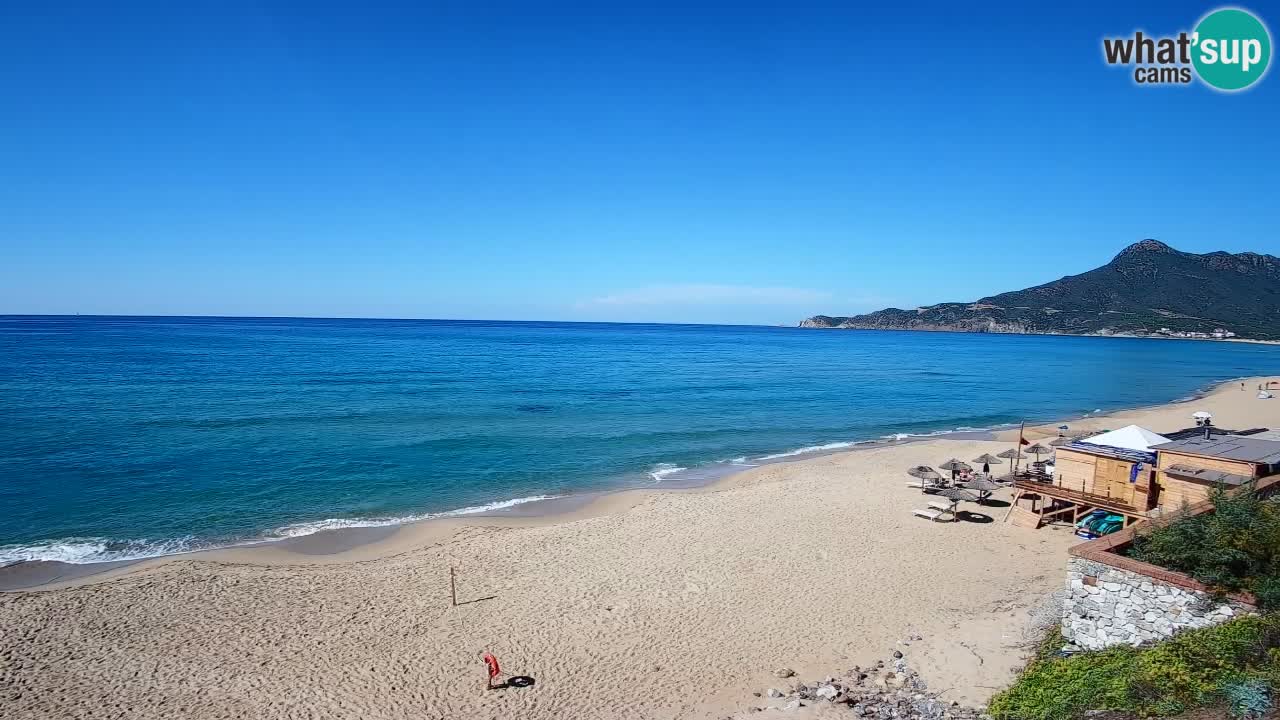 Web kamera Sardinija | Buggerru plaža San Nicolò