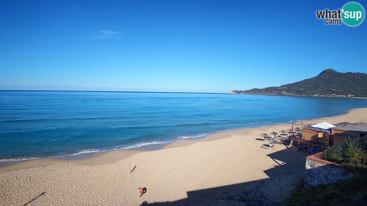 Webcam Cerdeña | Buggerru Playa San Nicolò