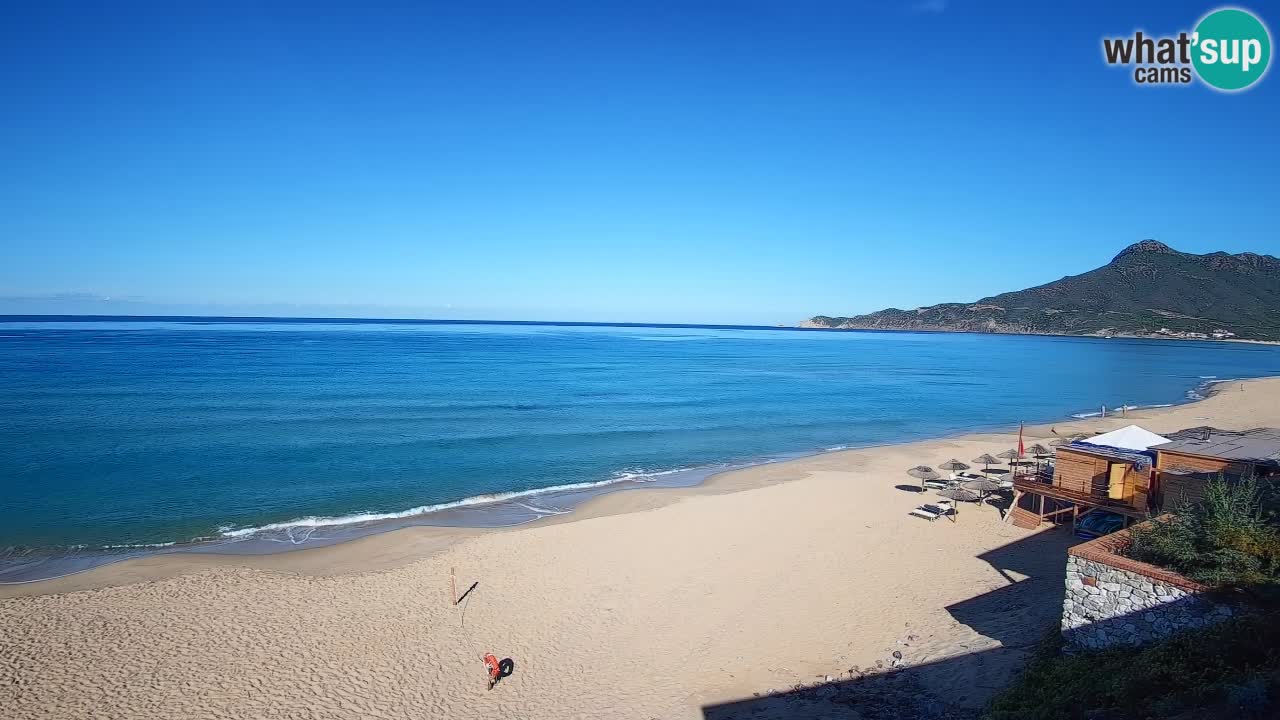 Web kamera Sardinija | Buggerru plaža San Nicolò