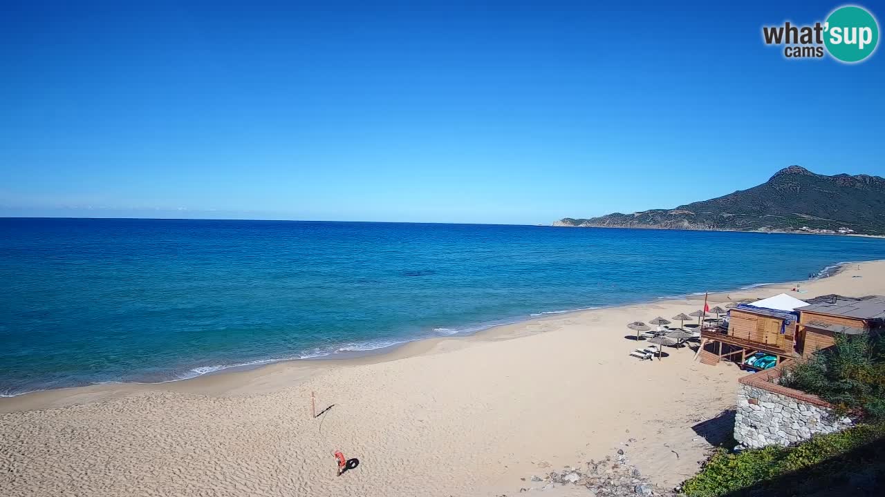 Web kamera Sardinija | Buggerru plaža San Nicolò