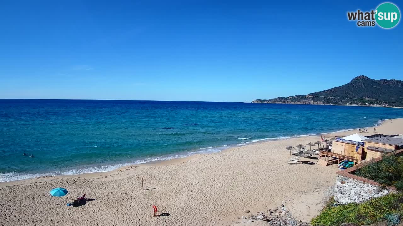 Web kamera Sardinija | Buggerru plaža San Nicolò