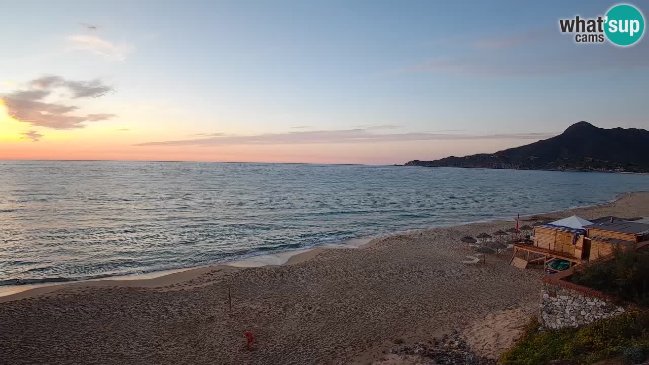 Spiaggia San Nicolò Buggerru webcam | Sardegna