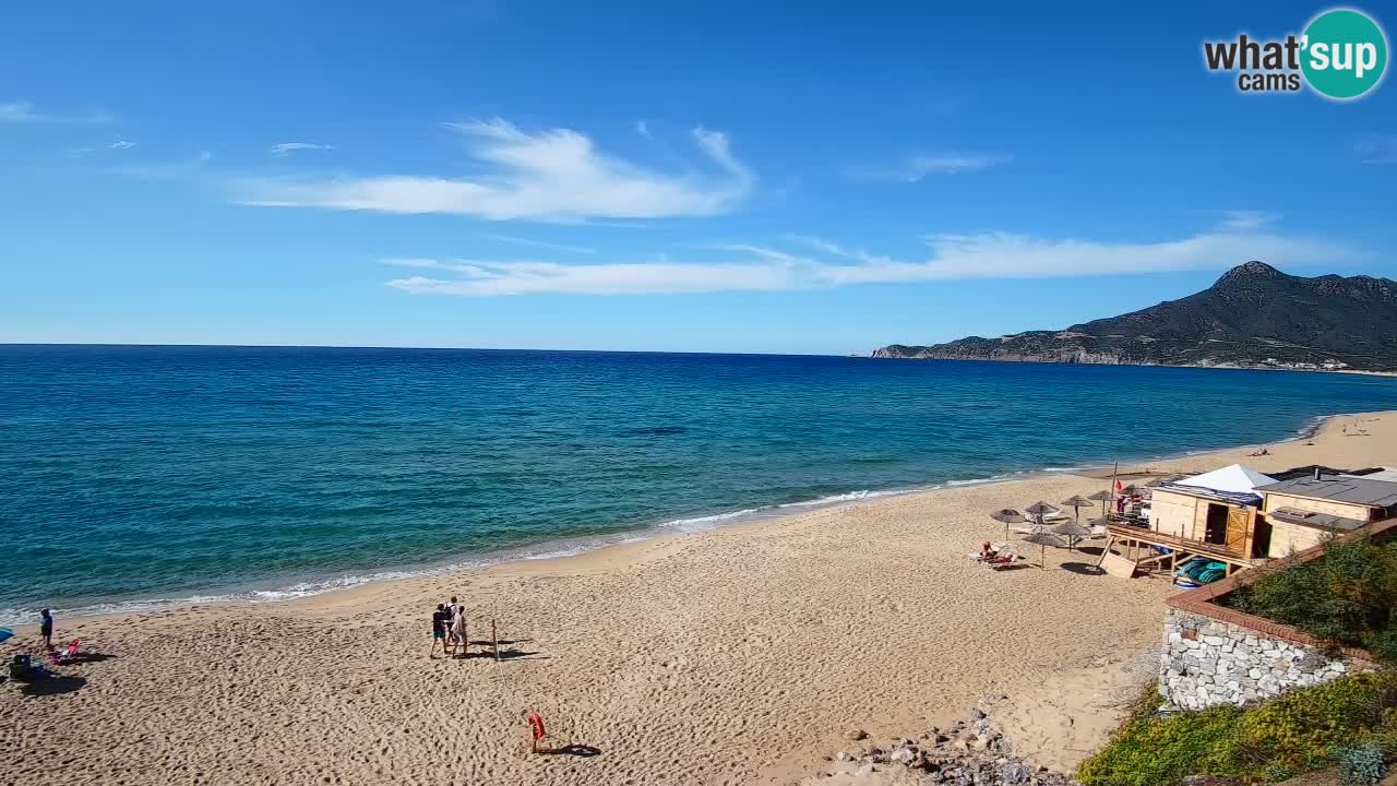 Web kamera Sardinija | Buggerru plaža San Nicolò