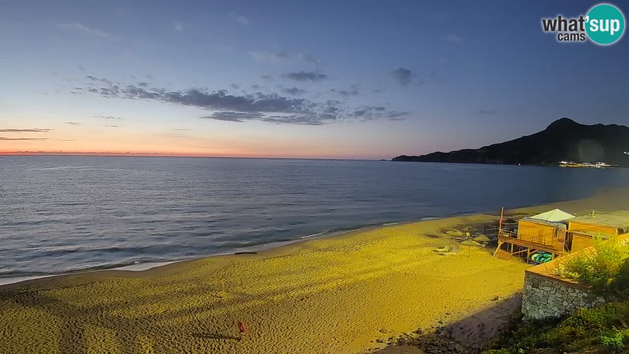 Spiaggia San Nicolò Buggerru webcam | Sardegna