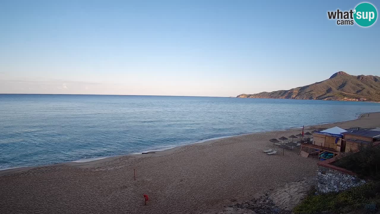 Web kamera Sardinija | Buggerru plaža San Nicolò