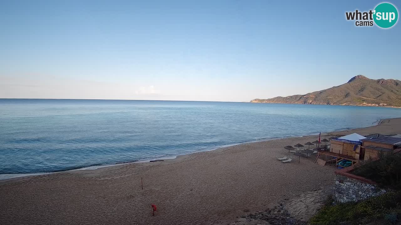 Web kamera Sardinija | Buggerru plaža San Nicolò