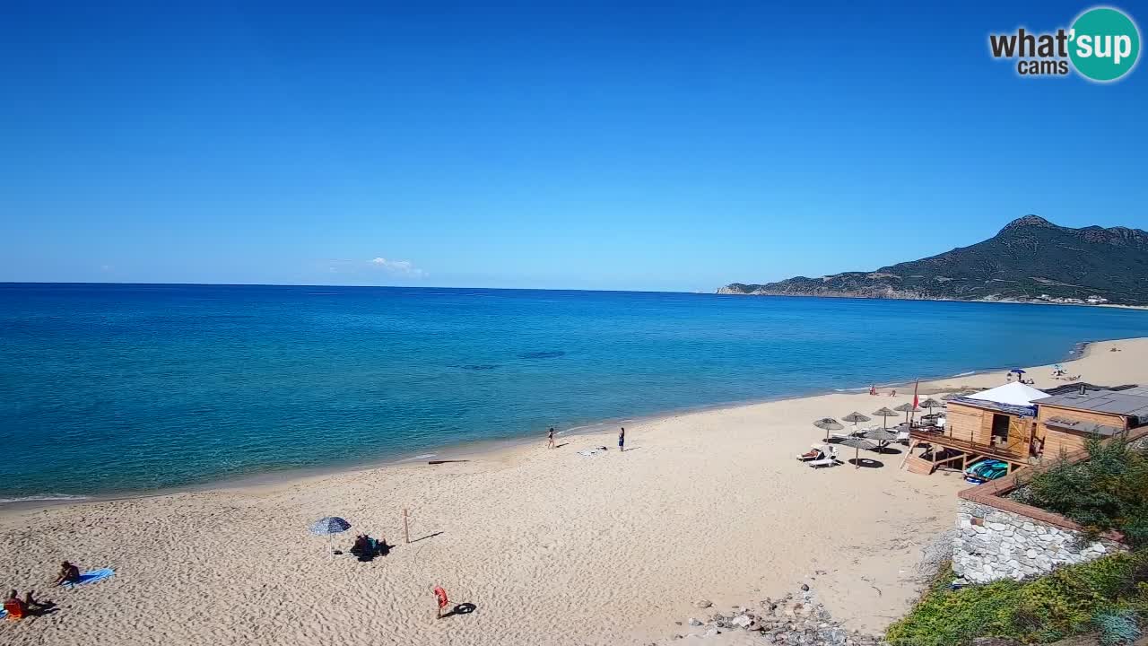 Webcam Sardinien | Buggerru San Nicolò Strand