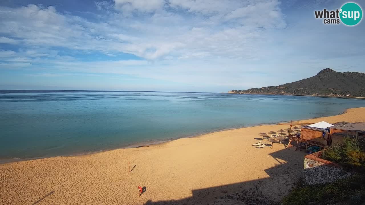 Webcam Sardinien | Buggerru San Nicolò Strand
