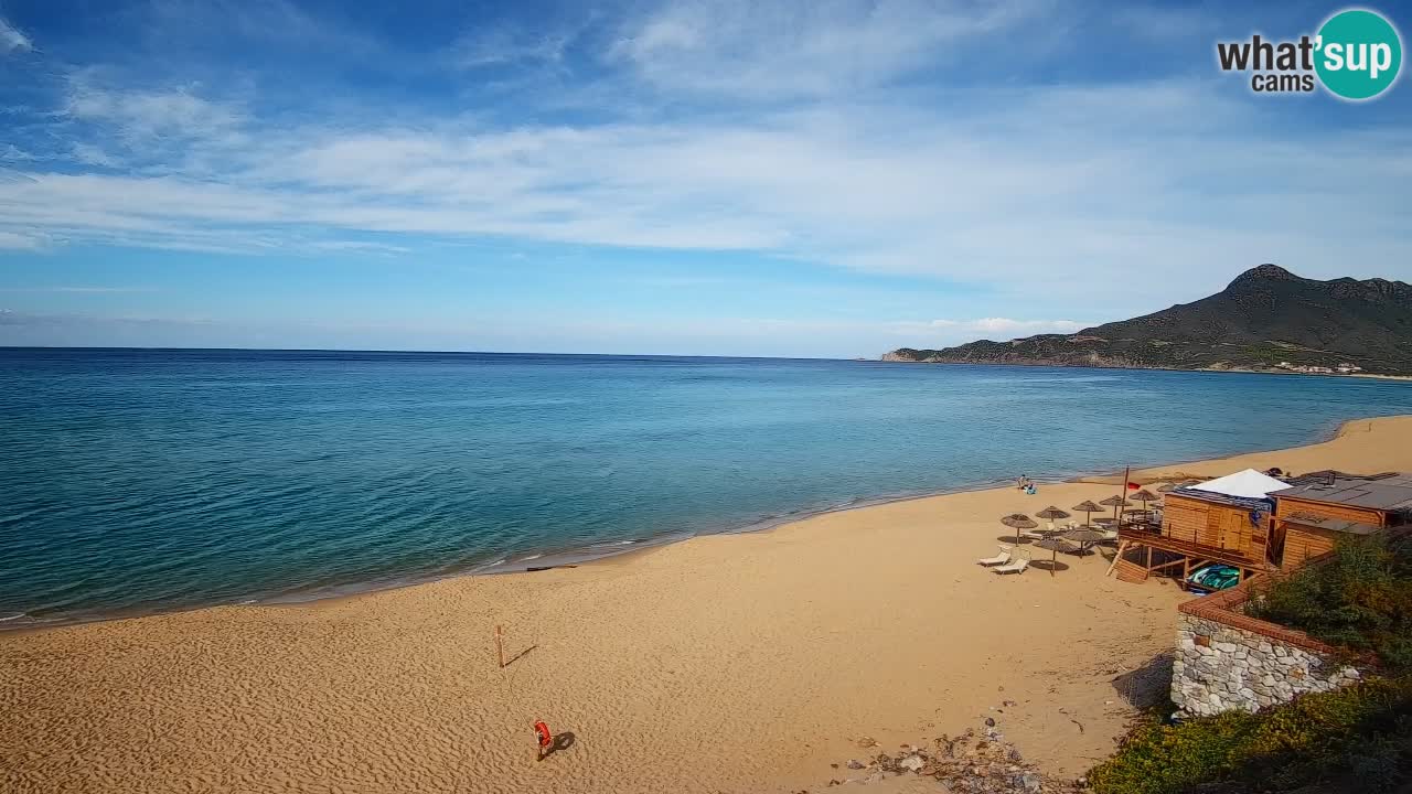Web kamera Sardinija | Buggerru plaža San Nicolò