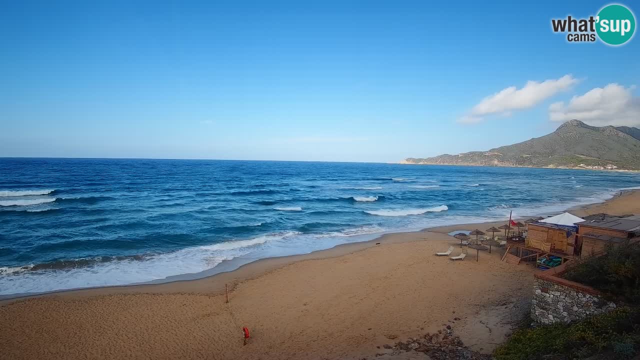 Webcam Sardaigne | Buggerru San Nicolò plage