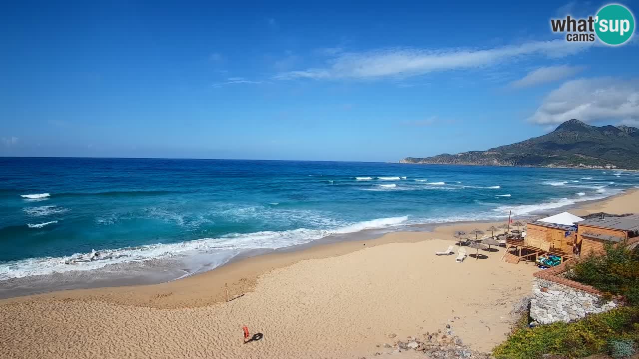 Web kamera Sardinija | Buggerru plaža San Nicolò