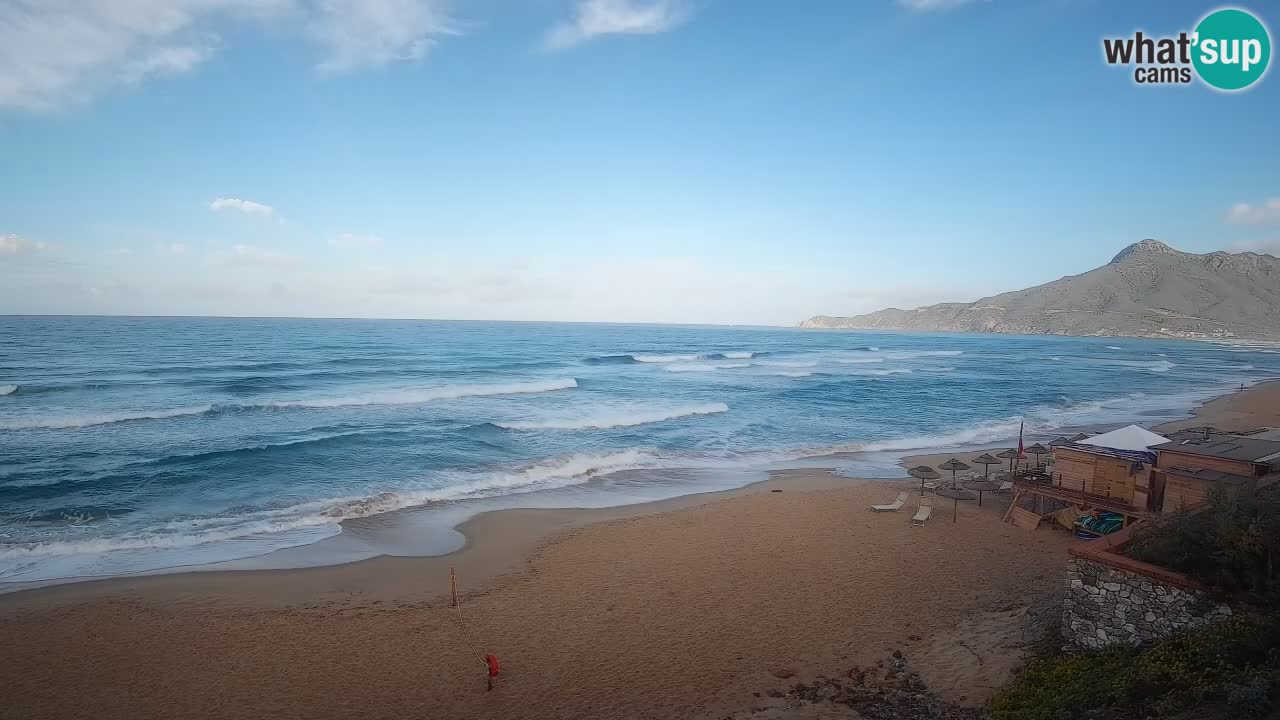 Web kamera Sardinija | Buggerru plaža San Nicolò
