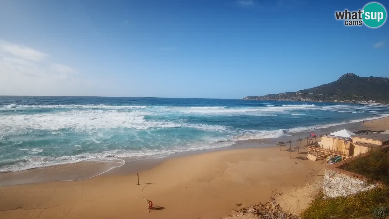 Web kamera Sardinija | Buggerru plaža San Nicolò