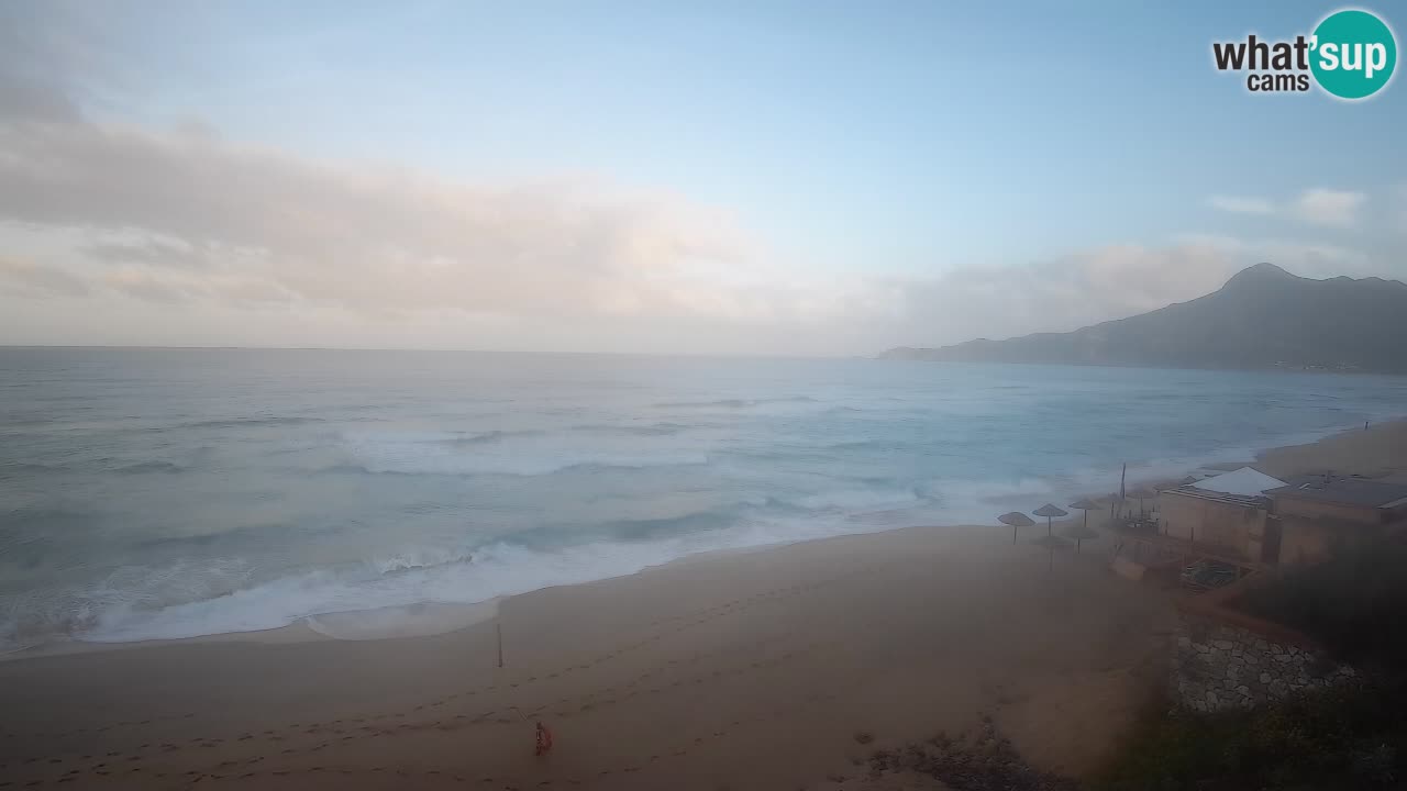 Spiaggia San Nicolò Buggerru webcam | Sardegna