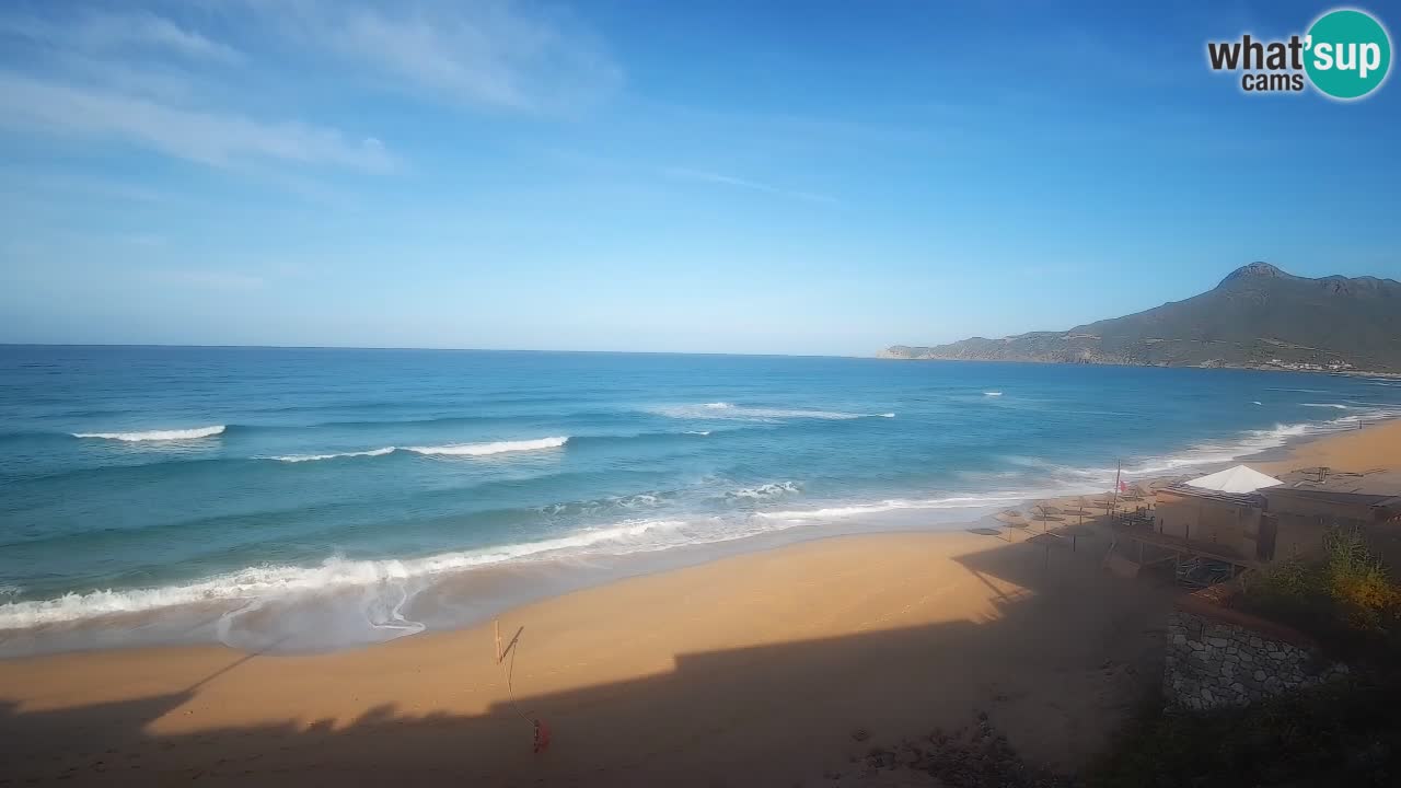 Web kamera Sardinija | Buggerru plaža San Nicolò