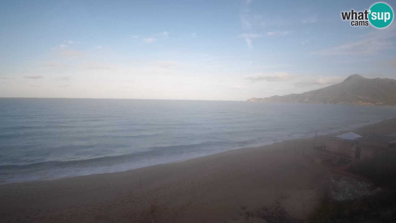 Spiaggia San Nicolò Buggerru webcam | Sardegna