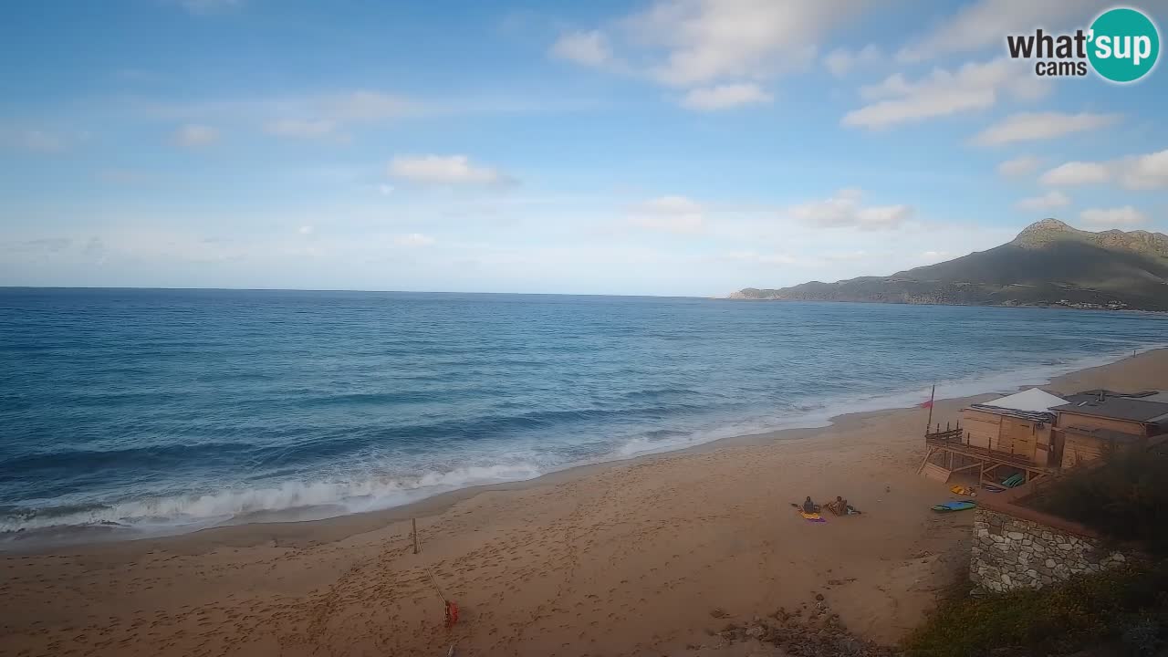 Spiaggia San Nicolò Buggerru webcam | Sardegna
