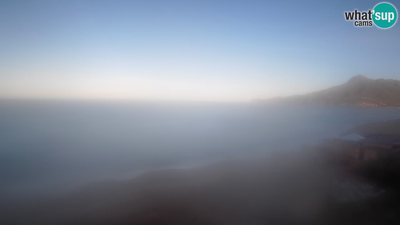 Spiaggia San Nicolò Buggerru webcam | Sardegna