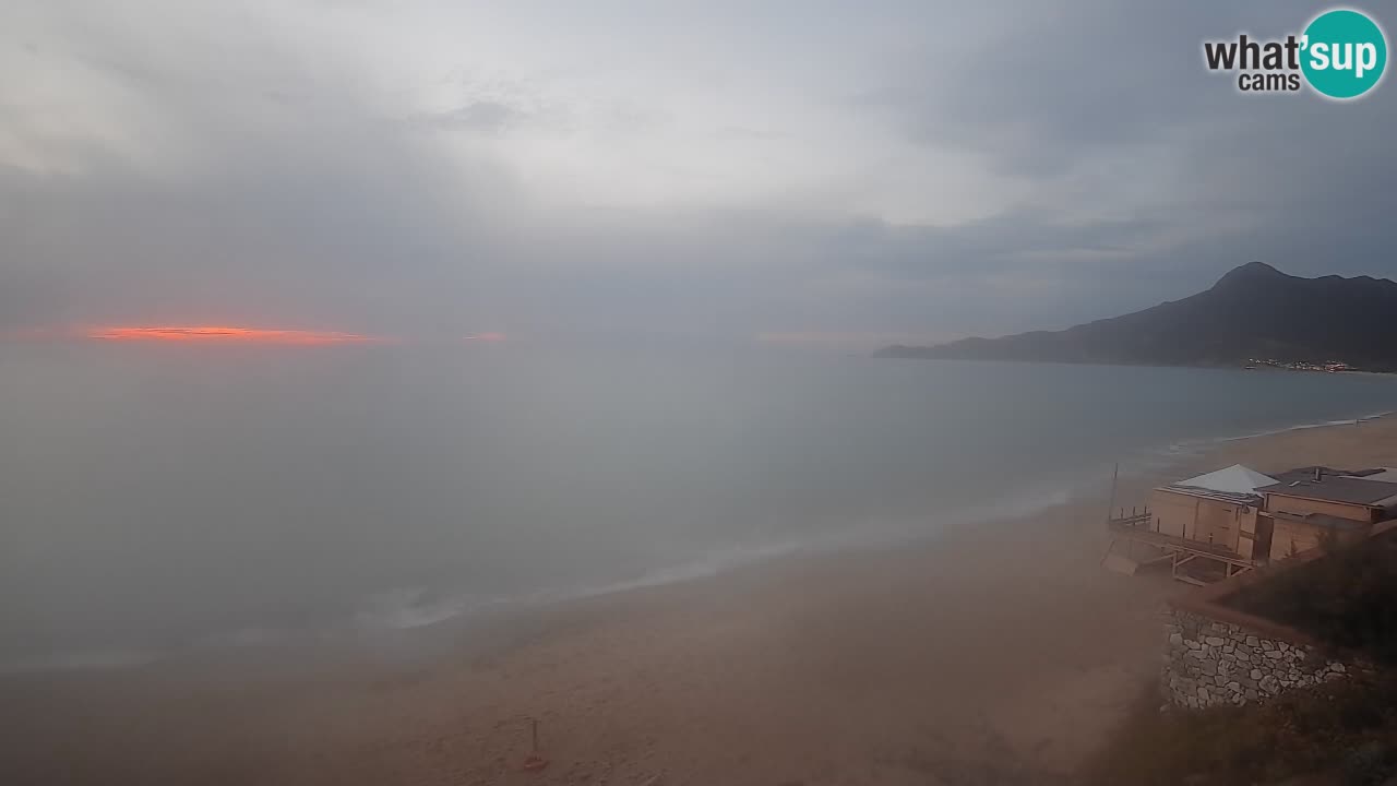 Spiaggia San Nicolò Buggerru webcam | Sardegna