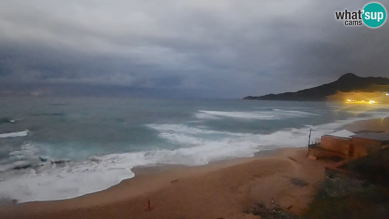 Spiaggia San Nicolò Buggerru webcam | Sardegna