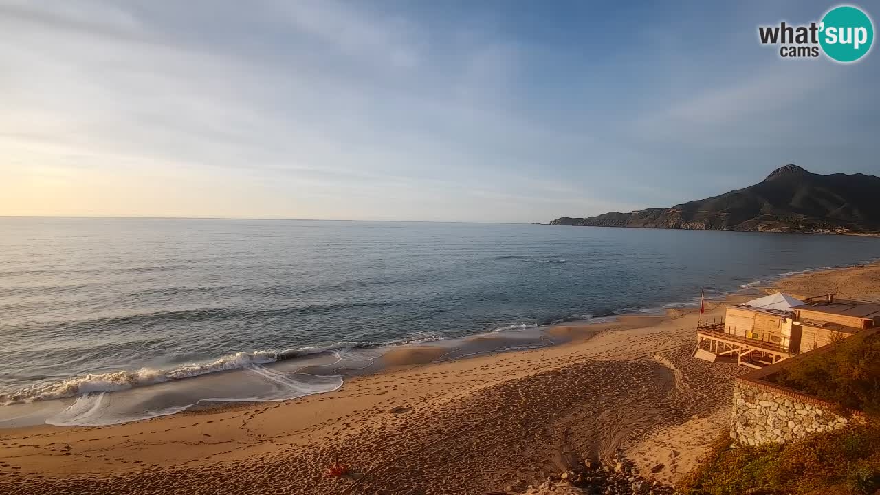 Web kamera Sardinija | Buggerru plaža San Nicolò