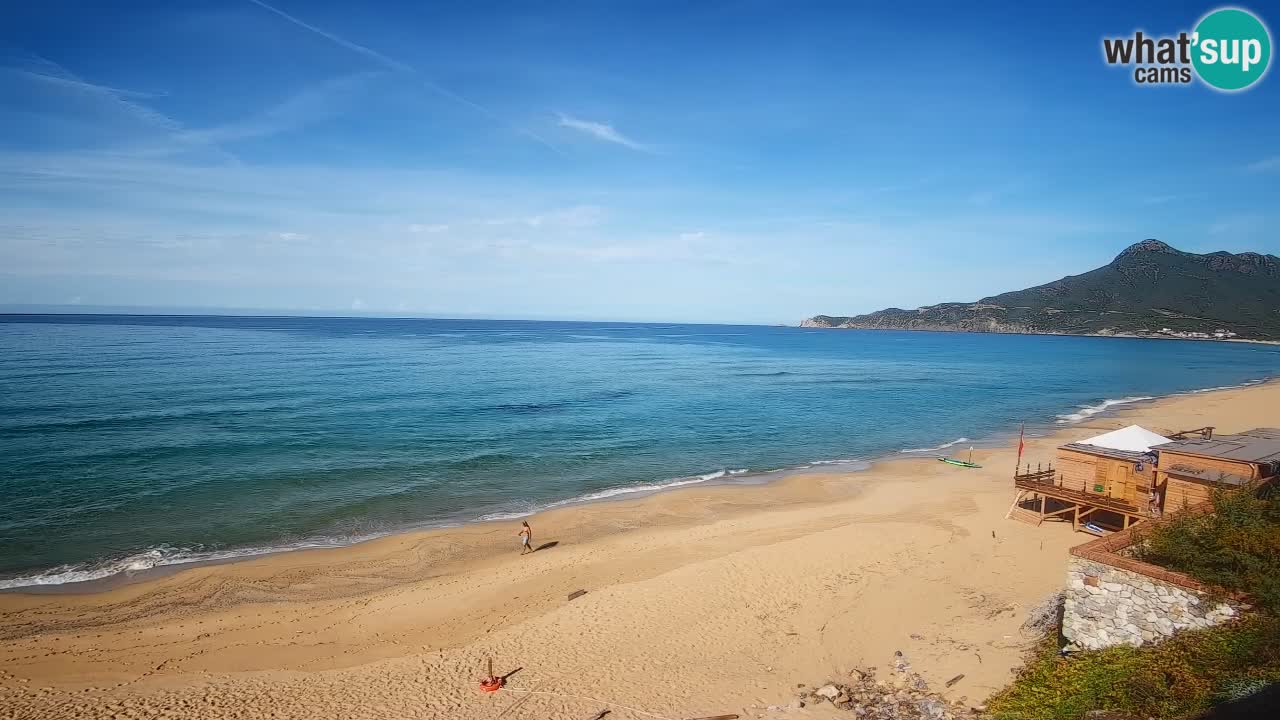 Webcam Sardinien | Buggerru San Nicolò Strand