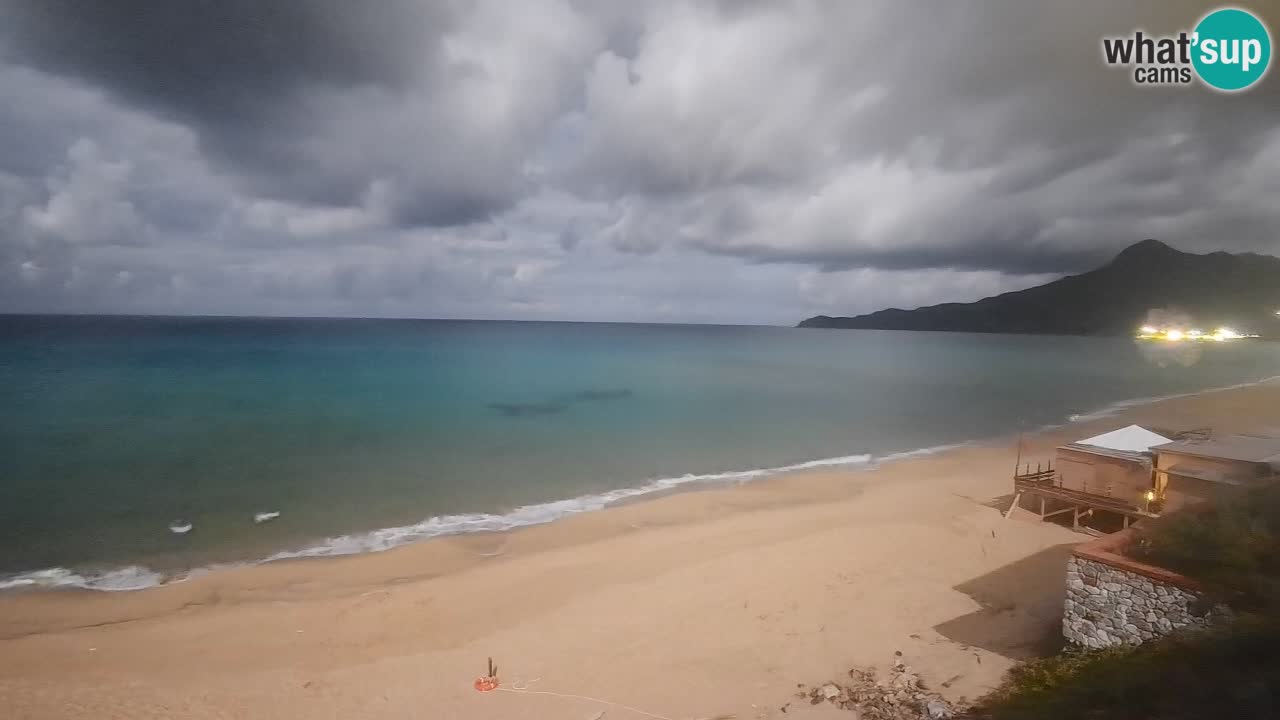 Spiaggia San Nicolò Buggerru webcam | Sardegna