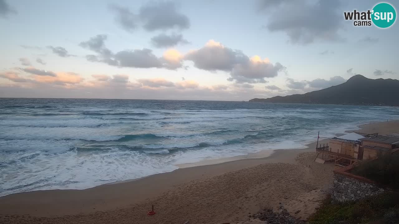 Spiaggia San Nicolò Buggerru webcam | Sardegna