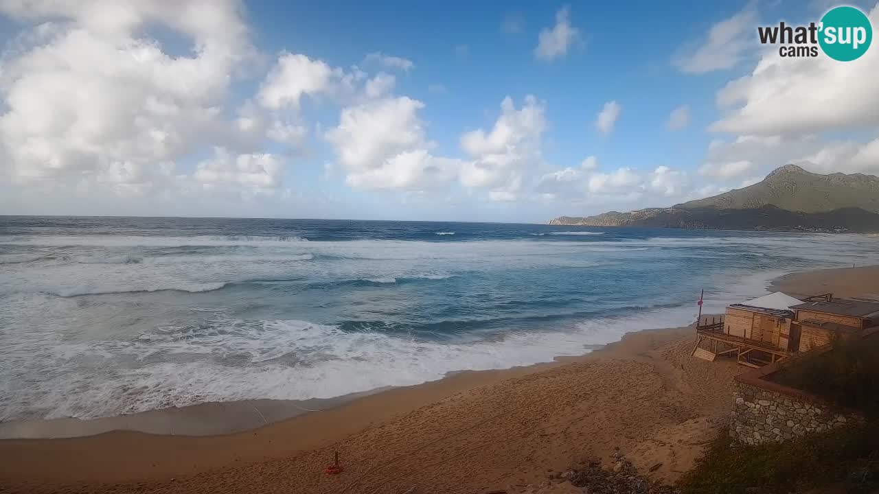 Spiaggia San Nicolò Buggerru webcam | Sardegna