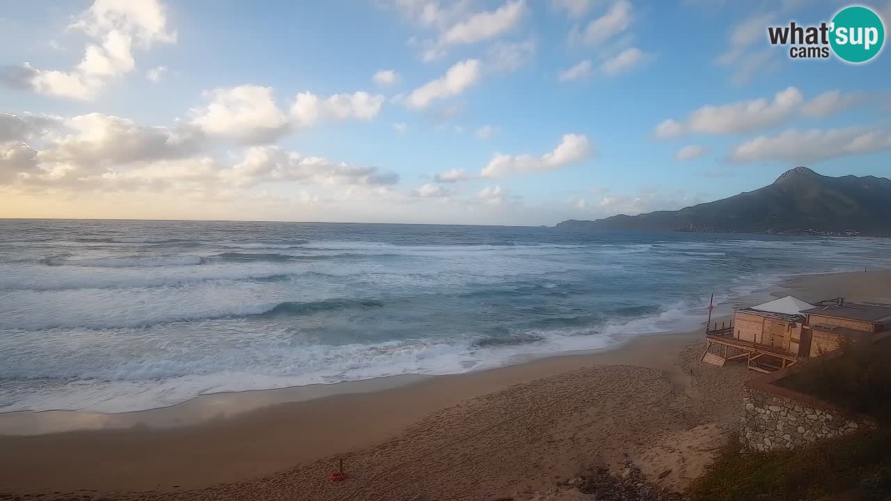 Spiaggia San Nicolò Buggerru webcam | Sardegna