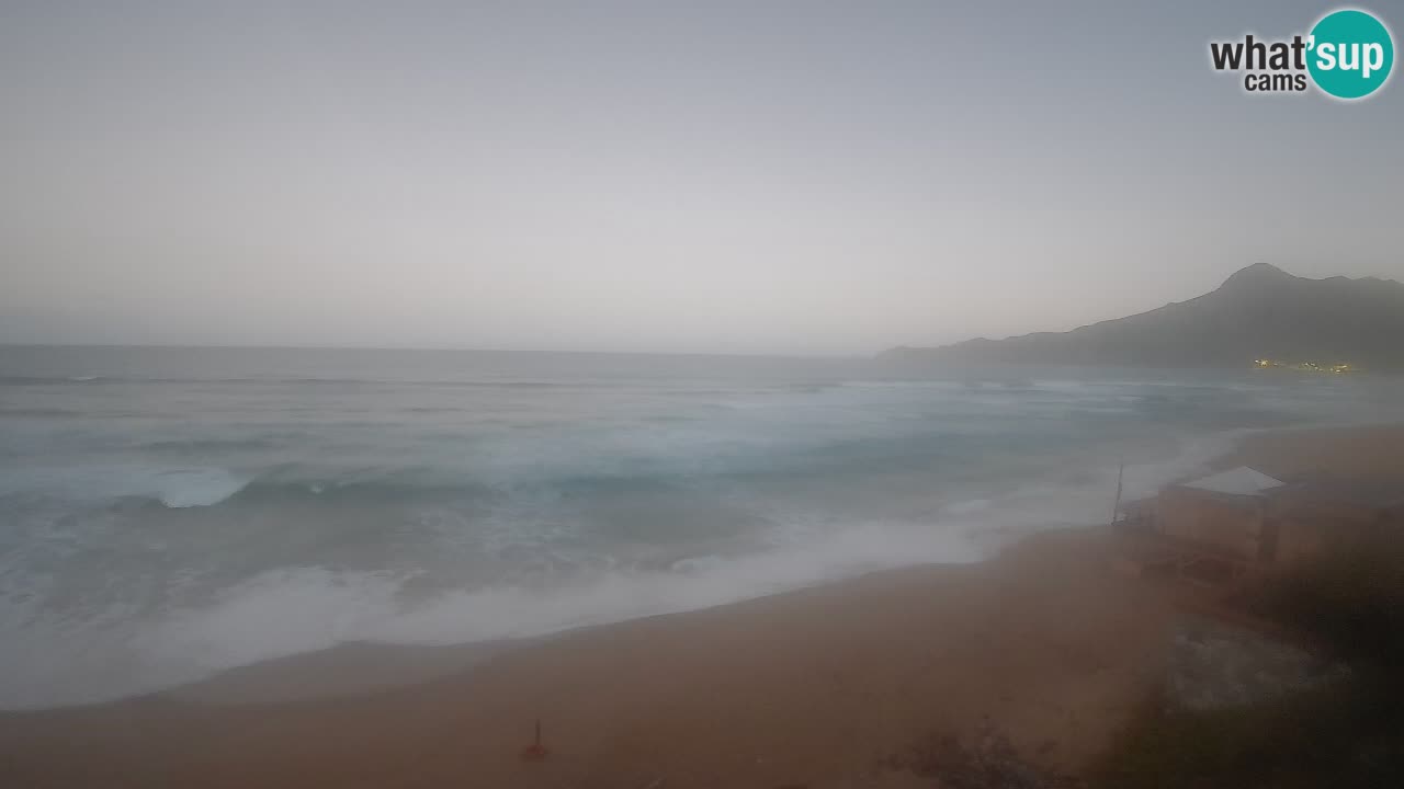 Spiaggia San Nicolò Buggerru webcam | Sardegna