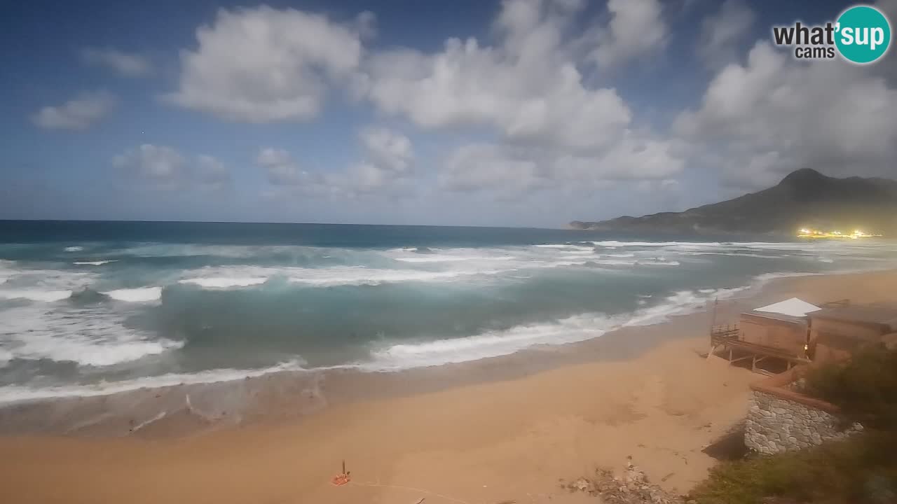 Spiaggia San Nicolò Buggerru webcam | Sardegna