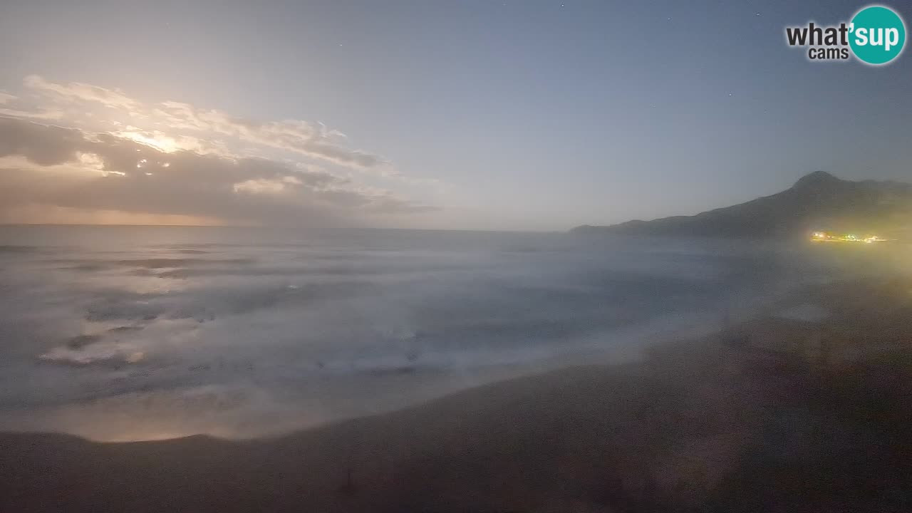 Spiaggia San Nicolò Buggerru webcam | Sardegna