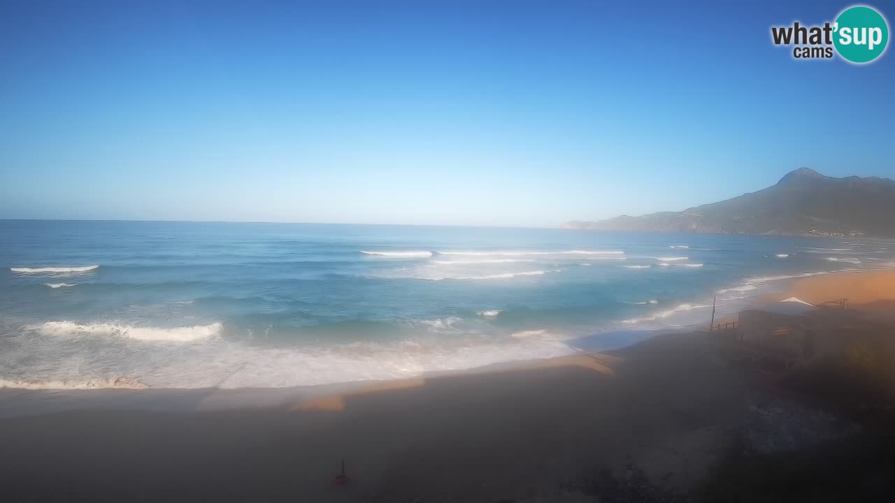 Spiaggia San Nicolò Buggerru webcam | Sardegna