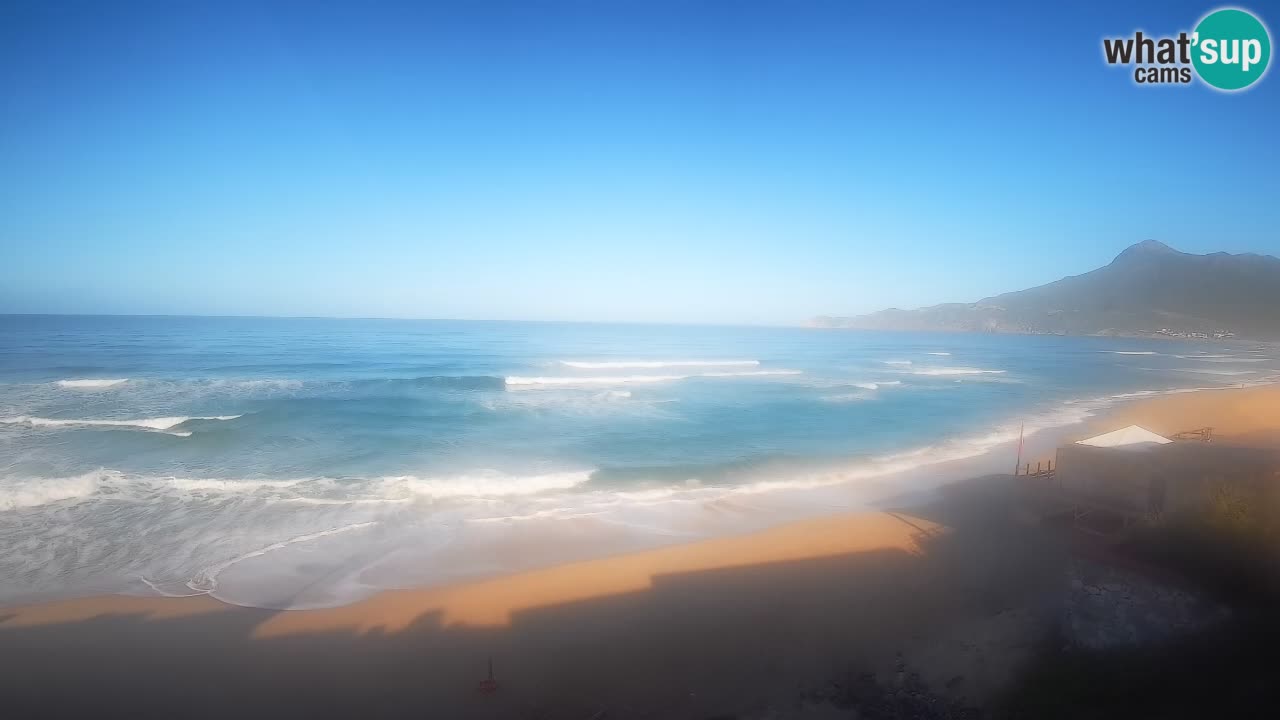 Spiaggia San Nicolò Buggerru webcam | Sardegna