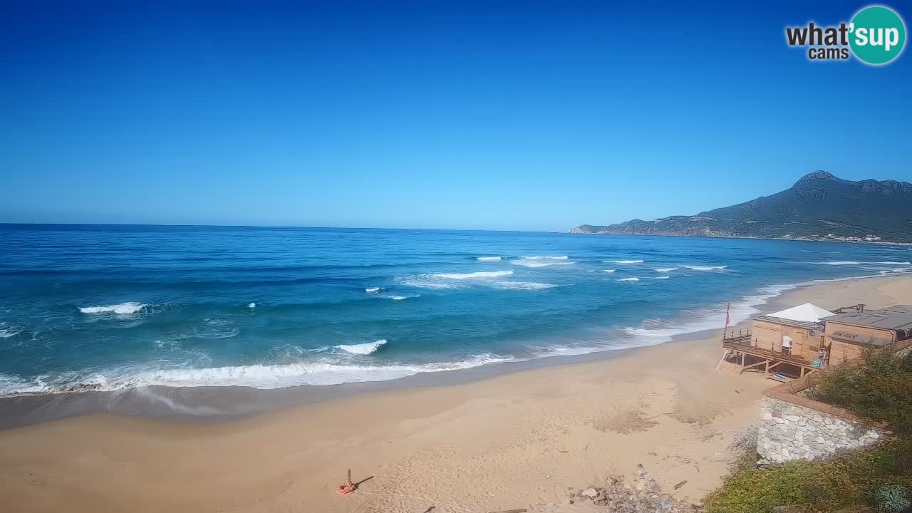 Web kamera Sardinija | Buggerru plaža San Nicolò