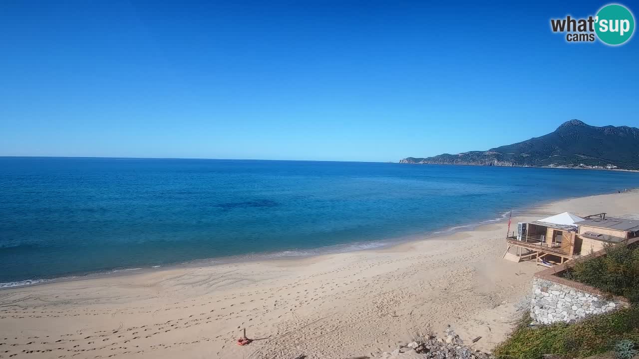 Web kamera Sardinija | Buggerru plaža San Nicolò