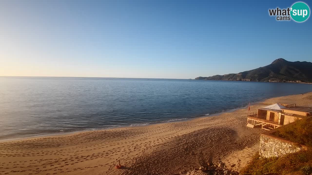 Web kamera Sardinija | Buggerru plaža San Nicolò