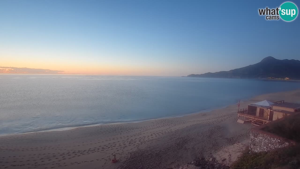 Spiaggia San Nicolò Buggerru webcam | Sardegna