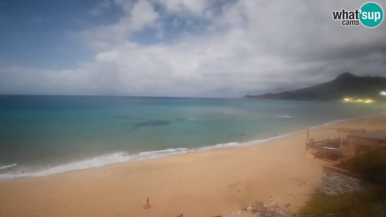 Spiaggia San Nicolò Buggerru webcam | Sardegna