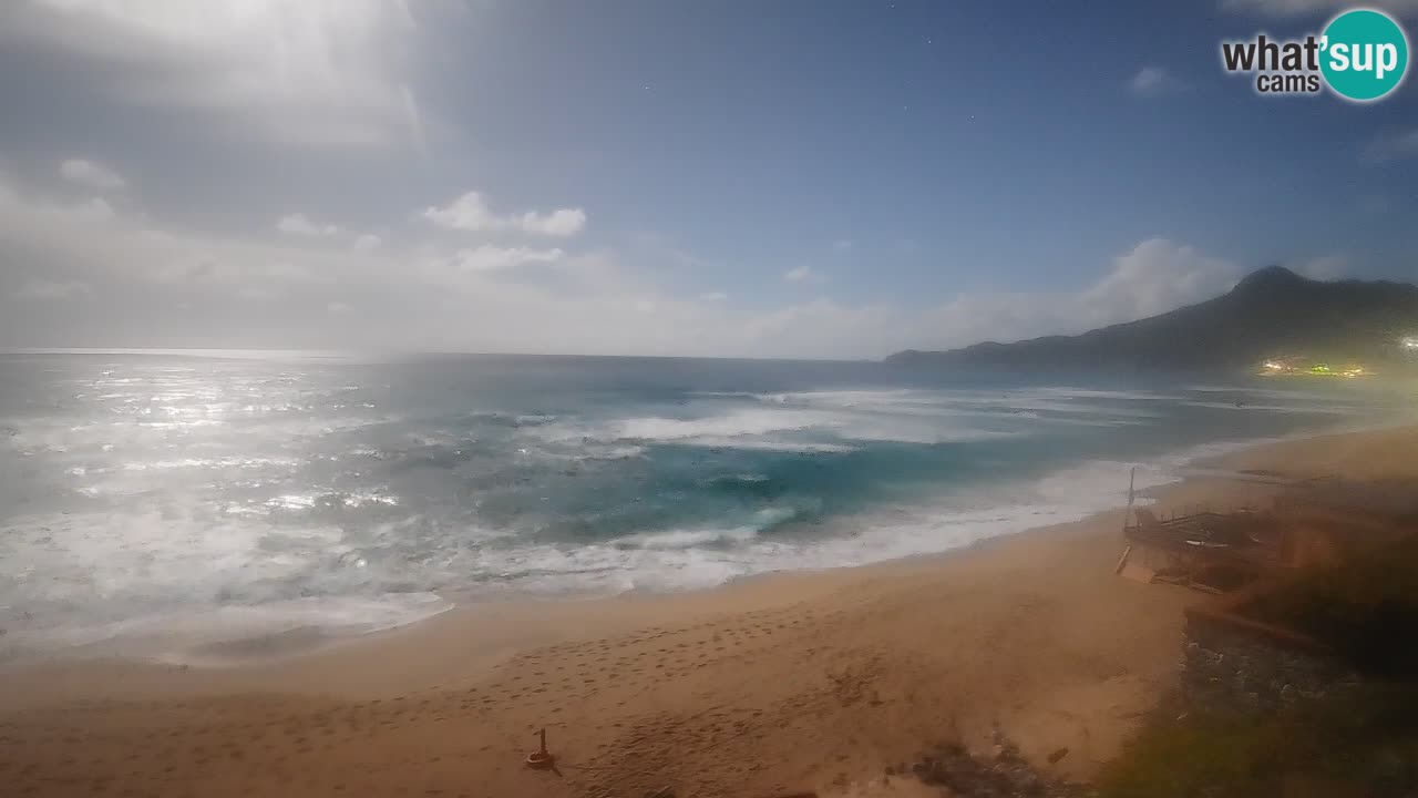 Spiaggia San Nicolò Buggerru webcam | Sardegna