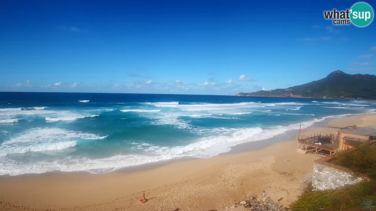 Web kamera Sardinija | Buggerru plaža San Nicolò