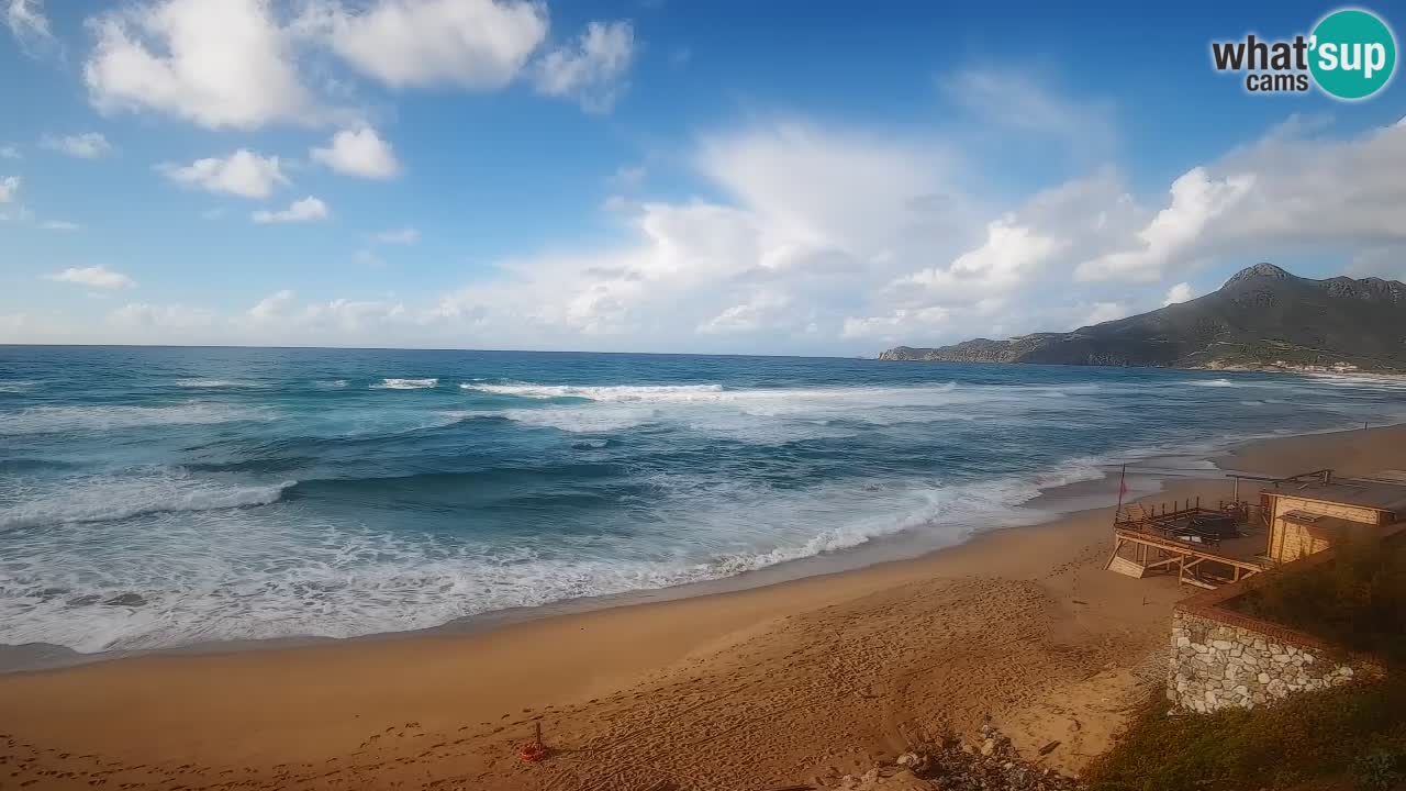 Web kamera Sardinija | Buggerru plaža San Nicolò